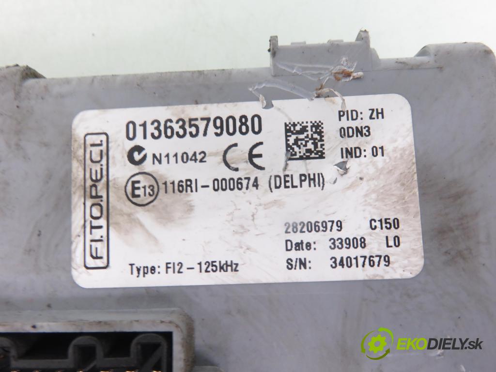 FIAT FIORINO nadwozie zamknięte / kombi (225_) FURGON 2009 70,00 1.3 D Multijet - 199 B1.000 1248,00 MODUL BSI 01363579080