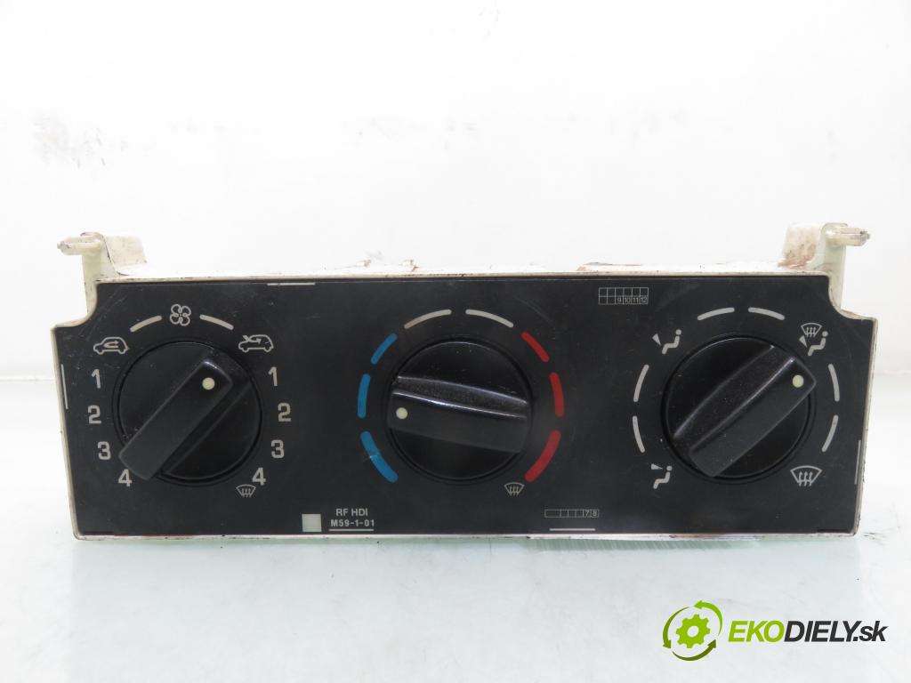 PEUGEOT PARTNER Skrzynia (5_, G_) FURGON 2008 55,00 1.6 HDi 75 - 9HW (DV6BTED4) 1560,00 Panel topení 030807DA