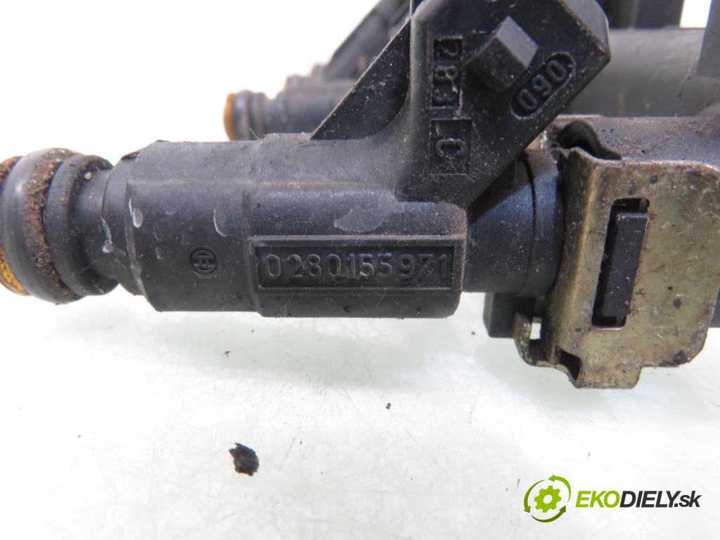 FIAT PUNTO (188_) HB 2002 59,00 1.2 16V 80 - 188 A5.000 1242,00 lišta vstřikovací 0280151 ; 0280155971 (Vstřikovací lišta)