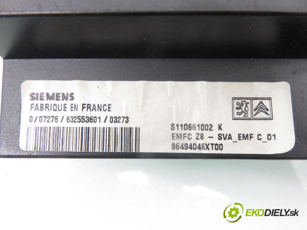 PEUGEOT 607 (9D, 9U) SEDAN 2003 98,00 2.2 HDI - 4HX (DW12TED4/FAP) 2179,00 ZOBRAZIT: 96494046XT00 ; S110661002K