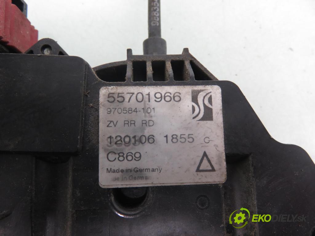 FIAT GRANDE PUNTO (199_) HB 2006 55,00 1.3 D Multijet 75 - 199 A2.000 1248,00 zámok PTE 55701966