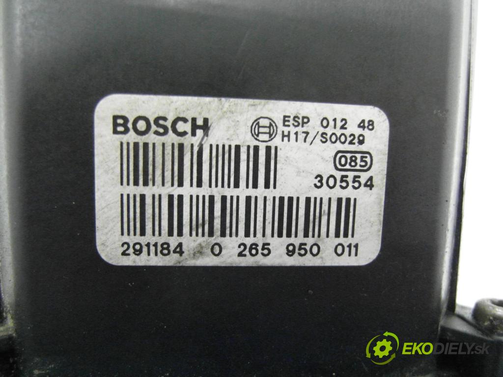 AUDI A4 (8E2, B6) SEDAN 2002 96,00 2.0 20V 130 - ALT 1984,00 Pumpa ABS 0265950011 ; 0265225048 ; 8E0614517 (Pumpa ABS)
