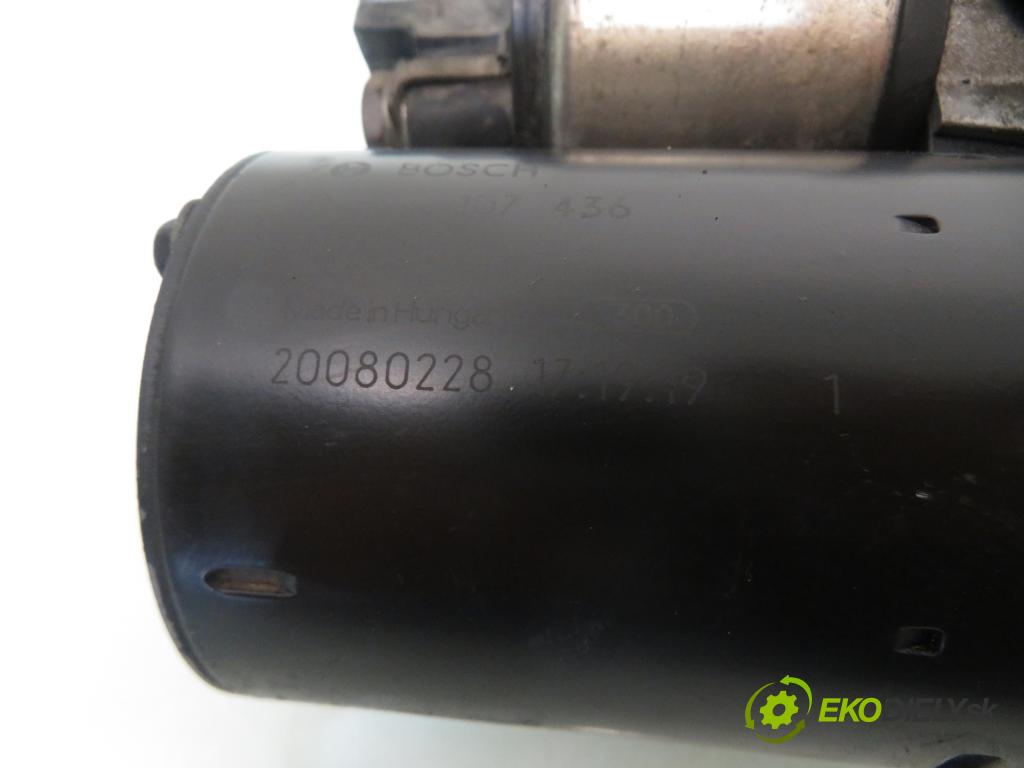 OPEL CORSA D (S07) HB 2008 44,00 1.0 12V 60 - Z 10 XEP 998,00 Štartér 0001107436 (Štartér)