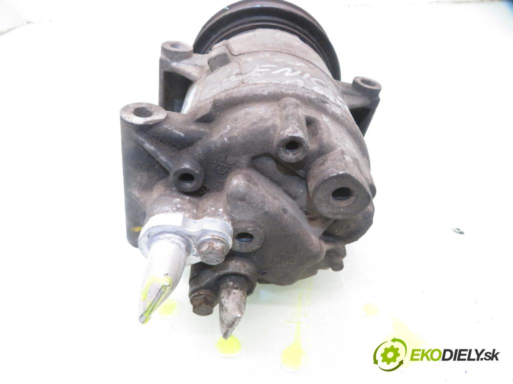 RENAULT SCENIC II (JM0/1_) MINIVAN 2003 83,00 1.6 (JM0C, JM0J, JM1B) - K4M 782 1598,00 KOMPRESOR: klimatizácie 8200316164 ; 01140017 (Kompresor klimatizácie)