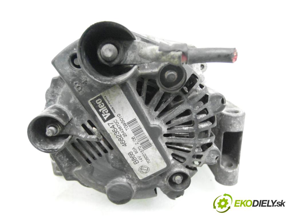 FIAT GRANDE PUNTO (199_) HB 2006 55,00 1.3 D Multijet 75 - 199 A2.000 1248,00 Alternátor 46823547 ; 2542670C ; TG9S010 (Alternátor)