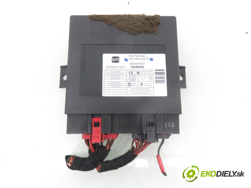 SEAT IBIZA II (6K1) HB 2000 44,00 1.4 i - ABD 1390,00 spinačka / imobilizéra IMMO / Riadiaca jednotka 6K0906032C ; 0261206031 ; 6K0962258C
