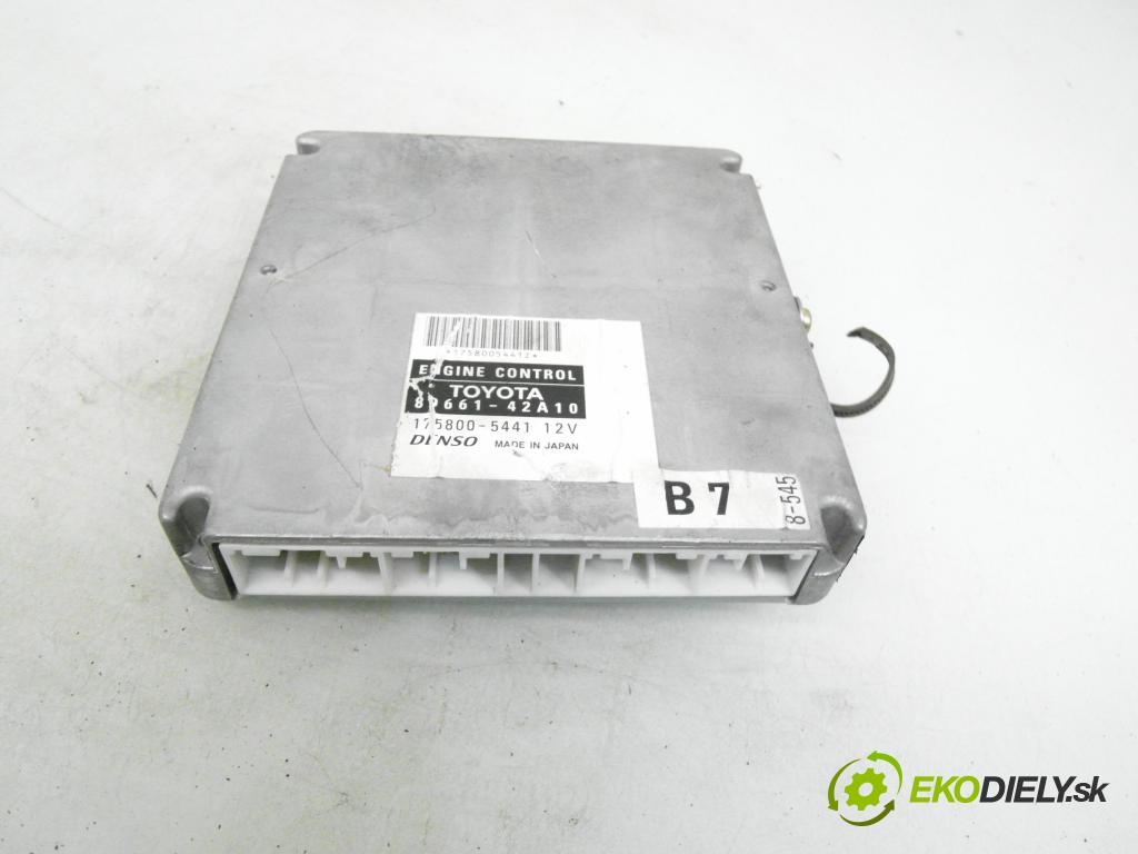 TOYOTA RAV 4 II (_A2_) SUV 2004 85,00 2.0 D-4D 4WD 116 - 1CD-FTV 1995,00 Riadiaca jednotka Motor 8966142A10 ; 1758005441