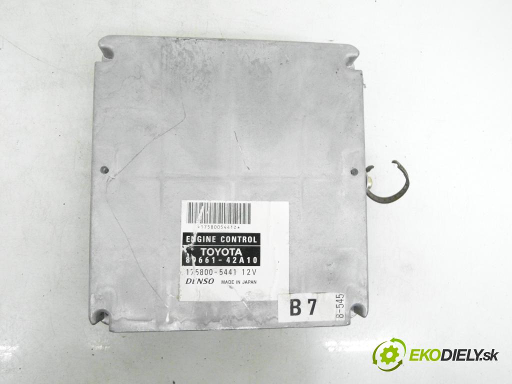 TOYOTA RAV 4 II (_A2_) SUV 2004 85,00 2.0 D-4D 4WD 116 - 1CD-FTV 1995,00 Riadiaca jednotka Motor 8966142A10 ; 1758005441