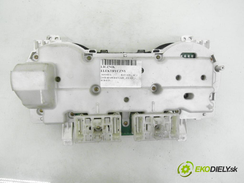 TOYOTA RAV 4 II (_A2_) SUV 2004 85,00 2.0 D-4D 4WD 116 - 1CD-FTV 1995,00 Prístrojovka elektrický 8380042A60 ; 1575202791
