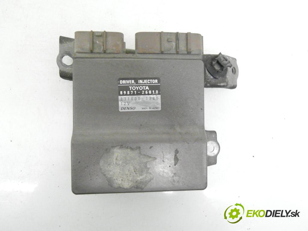 TOYOTA RAV 4 II (_A2_) SUV 2004 85,00 2.0 D-4D 4WD 116 - 1CD-FTV 1995,00 Riadiaca jednotka vstreku 8987126010 ; 1310001280