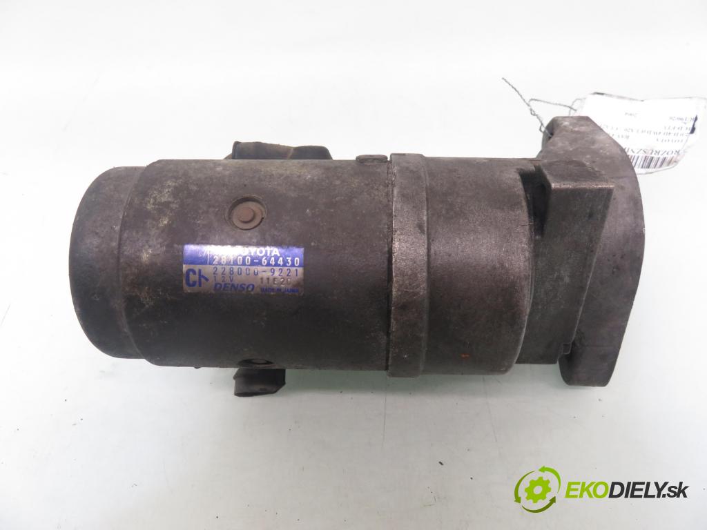 TOYOTA RAV 4 II (_A2_) SUV 2004 85,00 2.0 D-4D 4WD 116 - 1CD-FTV 1995,00 Štartér 2810064430 ; 2280009221 (Štartér)