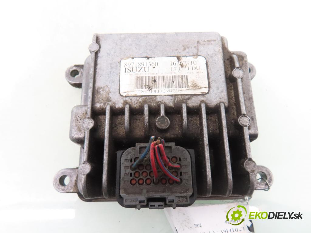 OPEL ASTRA G liftback (T98) HB 2002 55,00 1.7 DTI 16V - Y 17 DT 1686,00 Riadiaca jednotka pumpy 8971891360 ; 16267710