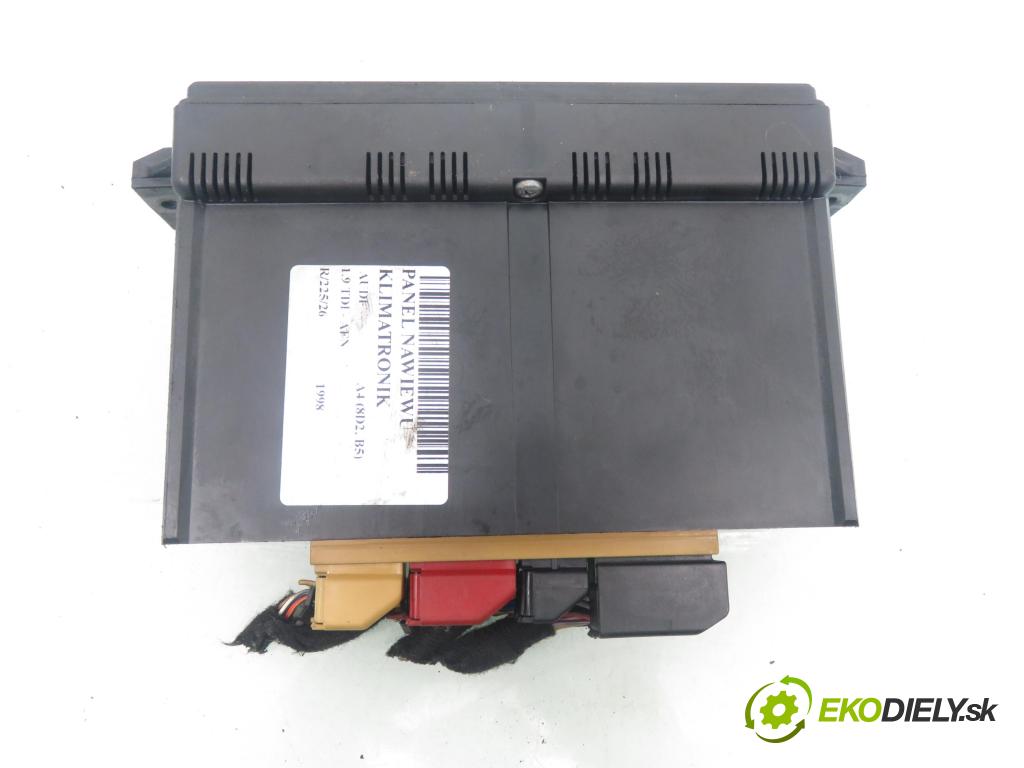 AUDI A4 (8D2, B5) SEDAN 1998 81,00 1.9 TDI 110 - AFN 1896,00 Panel kúrenia KLIMATRONIK 8L0820043D ; 5HB00760804