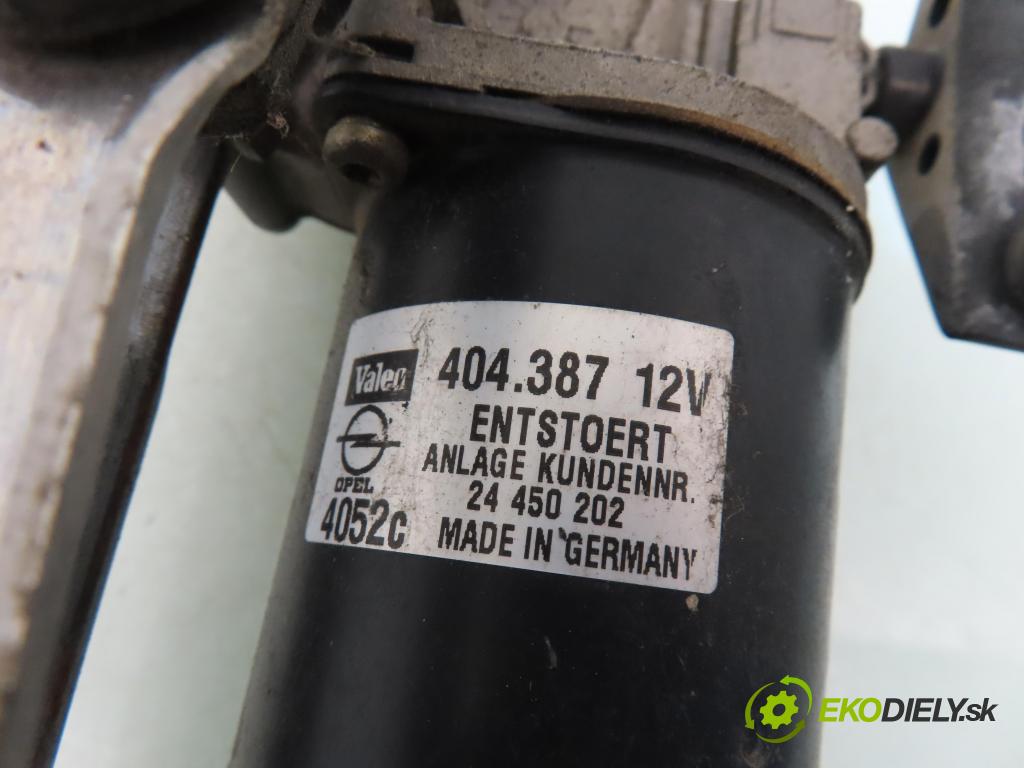 OPEL ASTRA G liftback (T98) HB 2002 55,00 1.7 DTI 16V - Y 17 DT 1686,00 MECHANISMUS/ motorek stěračů 24450202 ; 404387