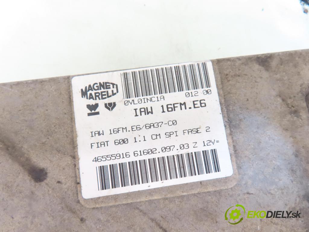 FIAT SEICENTO / 600 Van (287_) HB 2002 40,00 1.1 (187CXB/C) - 176 B2.000 1108,00 spinačka / imobilizéra IMMO / Riadiaca jednotka IAW16FME6 ; 46555916 ; 46533994