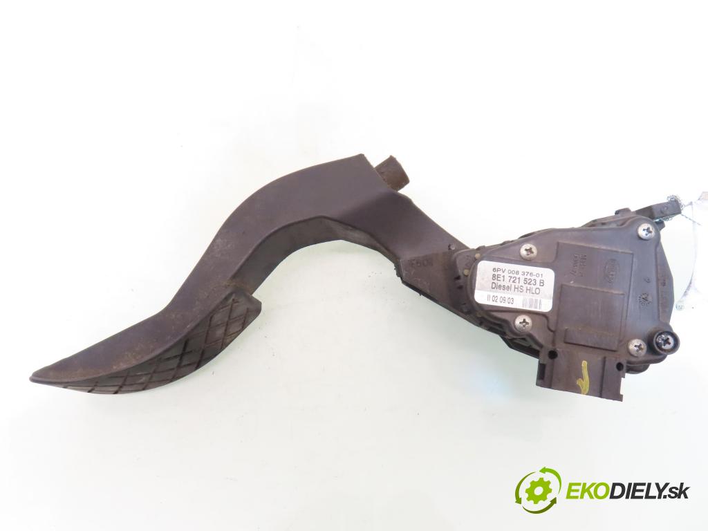 AUDI A4 Avant (8E5, B6) KOMBI 2003 96,00 1.9 TDI PD 130 - AVF 1896,00 Potenciometer plynu 8E1721523B ; 6PV00837601 (Potenciometer plynového pedálu)