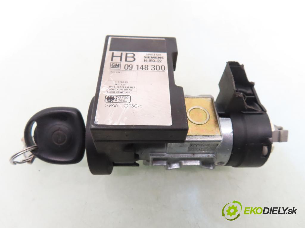 OPEL ASTRA F (T92) SEDAN 1999 44,00 1.4 i 60 - C 14 NZ 1389,00 spinačka / imobilizéra IMMO / Riadiaca jednotka 16234829 ; 26034041 ; 26034040