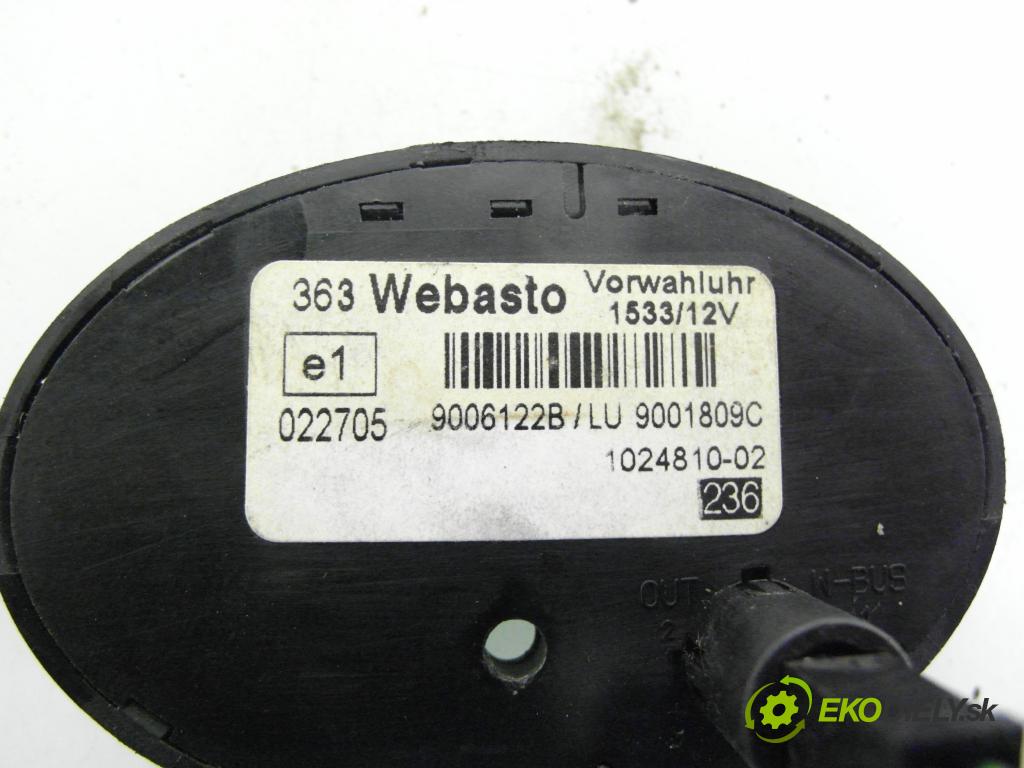 MAZDA 6 sedan (GG) SEDAN 2002 89,00 2.0 DI - RF5C 1998,00 Riadiaca jednotka Webasto 9006122B ; LU9001809C ; 102481002