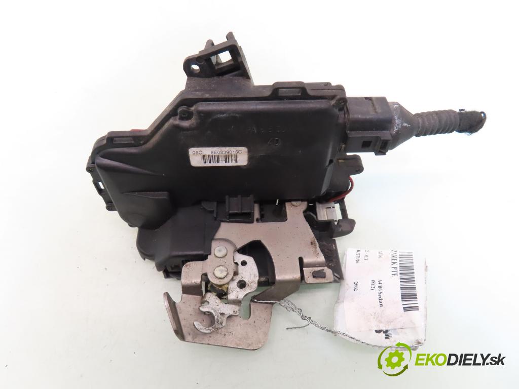 AUDI A4 (8E2, B6) SEDAN 2002 96,00 2.0 20V 130 - ALT 1984,00 zámok PTE 8E0839016C