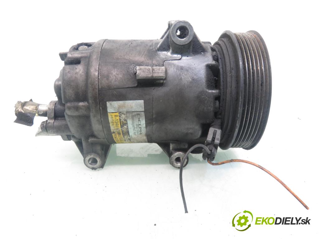 RENAULT SCENIC II (JM0/1_) MINIVAN 2005 78,00 1.5 dCi 106 - K9K 732 1461,00 KOMPRESOR: klimatizácie 8200050141 ; 01139026 (Kompresor klimatizácie)