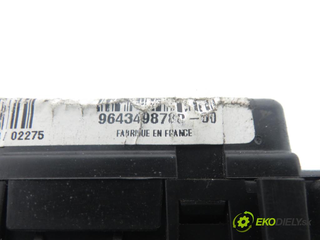 CITROEN C3 I (FC_) HB 2002 54,00 1.4 i - KFV (TU3JP) 1360,00 MODUL BSM 9643498780 ; T118470004F