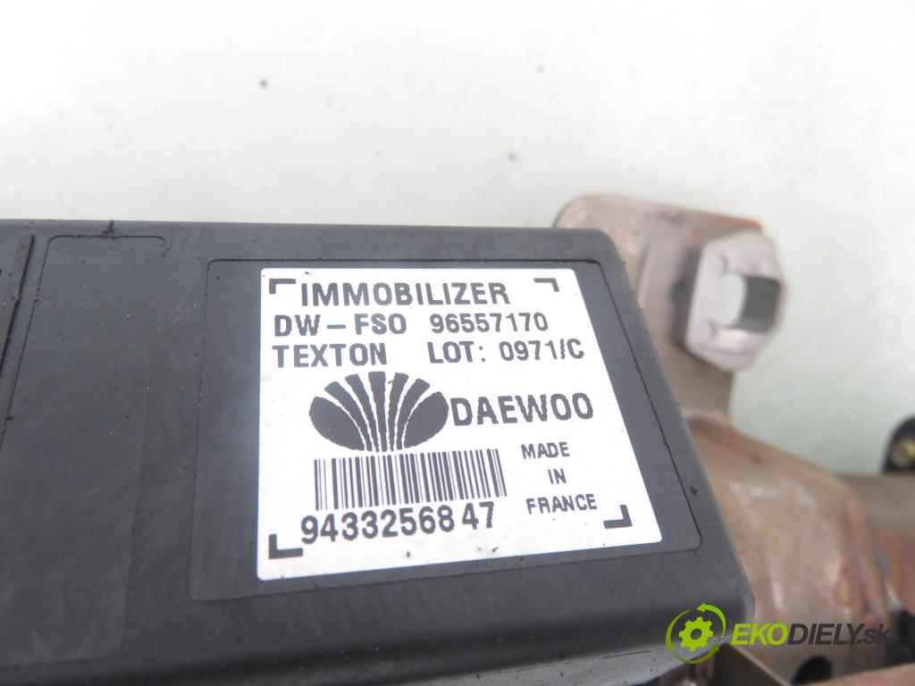 DAEWOO LANOS sedan (KLAT) SEDAN 1999 78,00 1.6 16V - A16DMS 1598,00 spínačka / imobilizéra IMMO / řídící jednotka 16246137 ; 96557170 ; 96281671