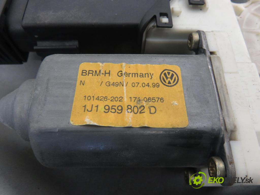 VW GOLF IV (1J1) HB 1999 66,00 1.9 TDI 90 - ALH 1896,00 Mechanizmus okien 3D 1J3837462H ; 1J1959802D