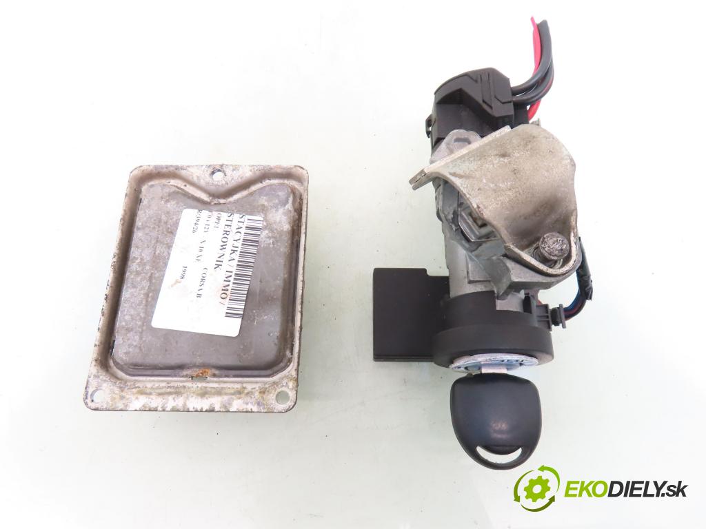 OPEL CORSA B (S93) HB 1998 40,00 1.0 i 12V 54 - X 10 XE 973,00 spinačka / imobilizéra IMMO / Riadiaca jednotka 0261204058 ; 90532609 ; 90457846