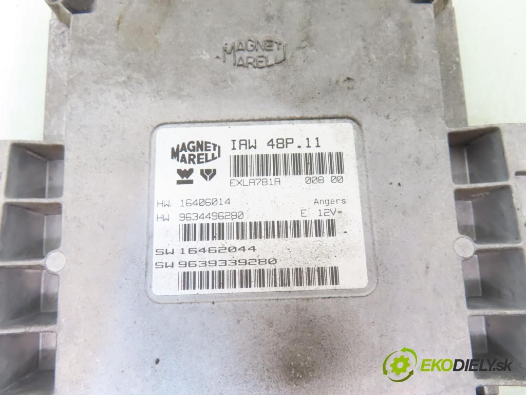 PEUGEOT 406 coupe (8C) COUPE 2001 99,00 2.0 16V - RFR (DEW10J4) 1997,00 Riadiaca jednotka Motor IAW48P11 ; 9634496280