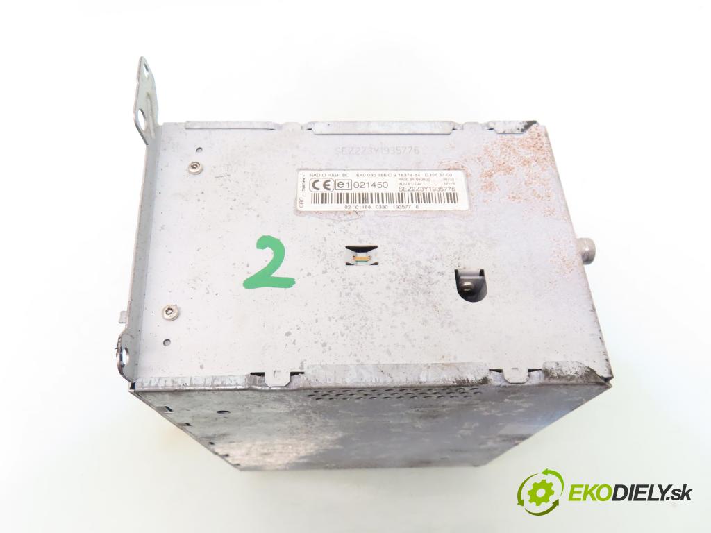 SEAT CORDOBA (6K2) SEDAN 2000 44,00 1.4 - ANW 1390,00 RADIO Modul 6K0035186C