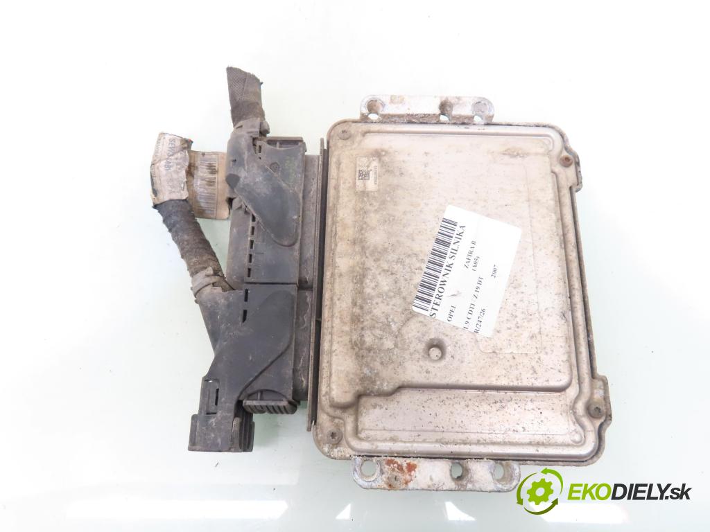 OPEL ZAFIRA B (A05) MINIVAN 2007 88,00 1.9 CDTI 8V 120 - Z 19 DT 1910,00 řídící jednotka motora 0281014452 ; 55566279