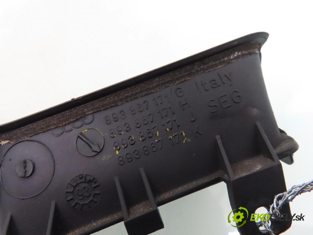 AUDI 80 Avant (8C, B4) KOMBI 1993 66,00 1.9 TDI - 1Z 1896,00 Panel ovládania okien 893867171G ; 893867171H ; 893959855