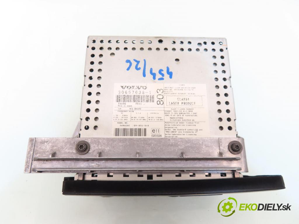 VOLVO S60 I (384) SEDAN 2004 154,00 2.5 T - B 5254 T2 2521,00 RADIO CD 306576381