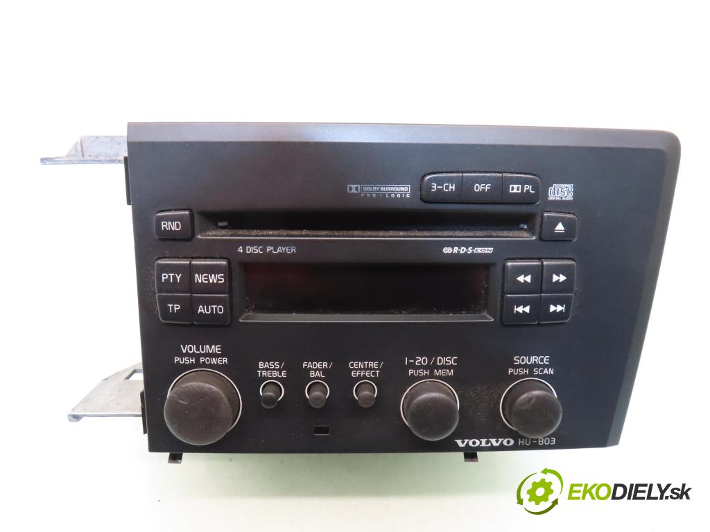 VOLVO S60 I (384) SEDAN 2004 154,00 2.5 T - B 5254 T2 2521,00 RADIO CD 306576381