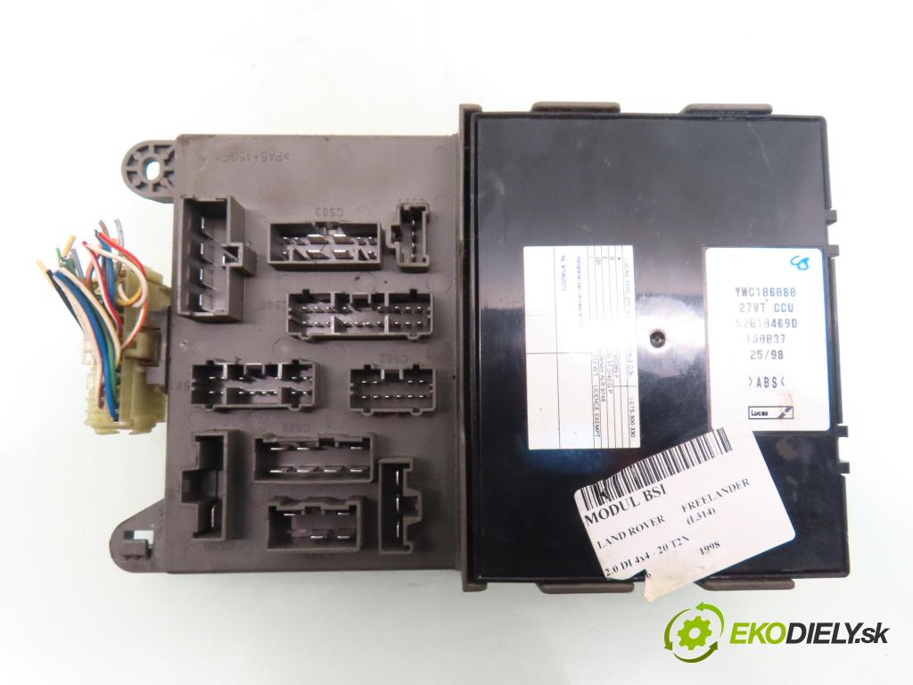 LAND ROVER FREELANDER (L314) SUV 1998 72,00 2.0 DI 4x4 - 20 T2N 1994,00 MODUL BSI YWC106080 ; 52010469D