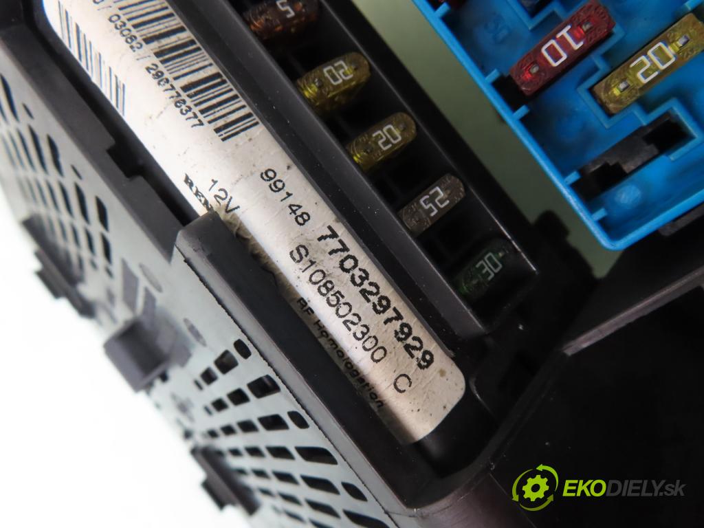 RENAULT MEGANE Scenic (JA0/1_) MINIVAN 1999 72,00 1.9 dTi (JA0N) - F9Q 734 1870,00 MODUL BSI 7703297929 ; S108502300C