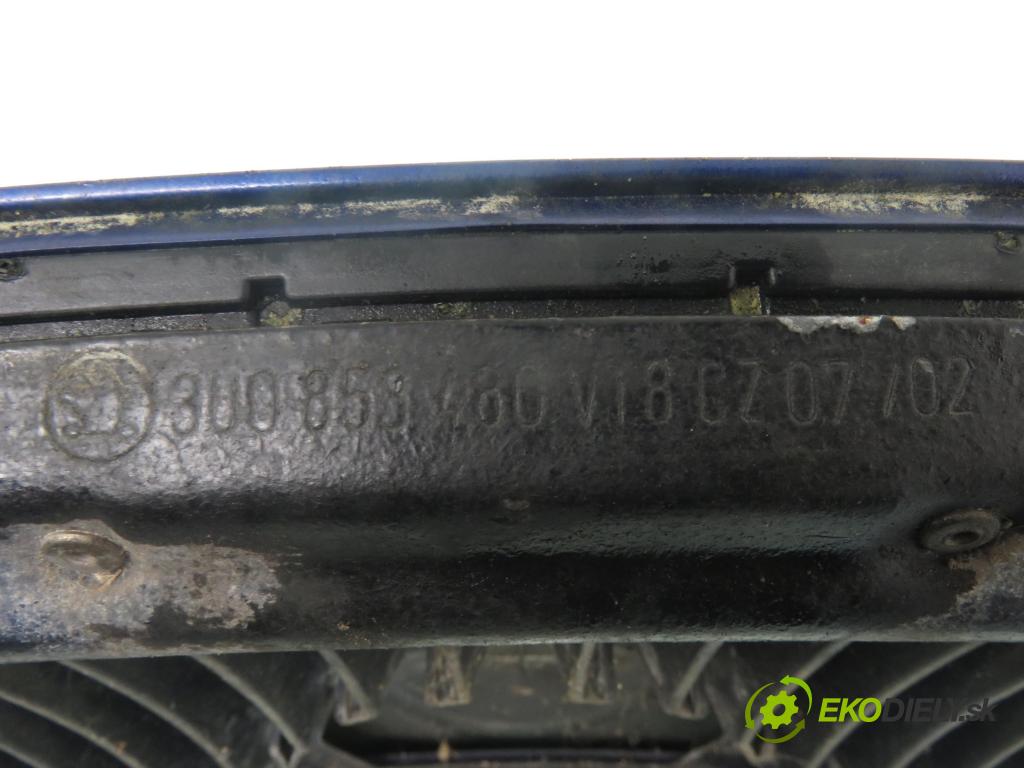 SKODA SUPERB I (3U4) SEDAN 2002 96,00 1.9 TDI - AWX 1896,00 mřížka / maska 3U0853480