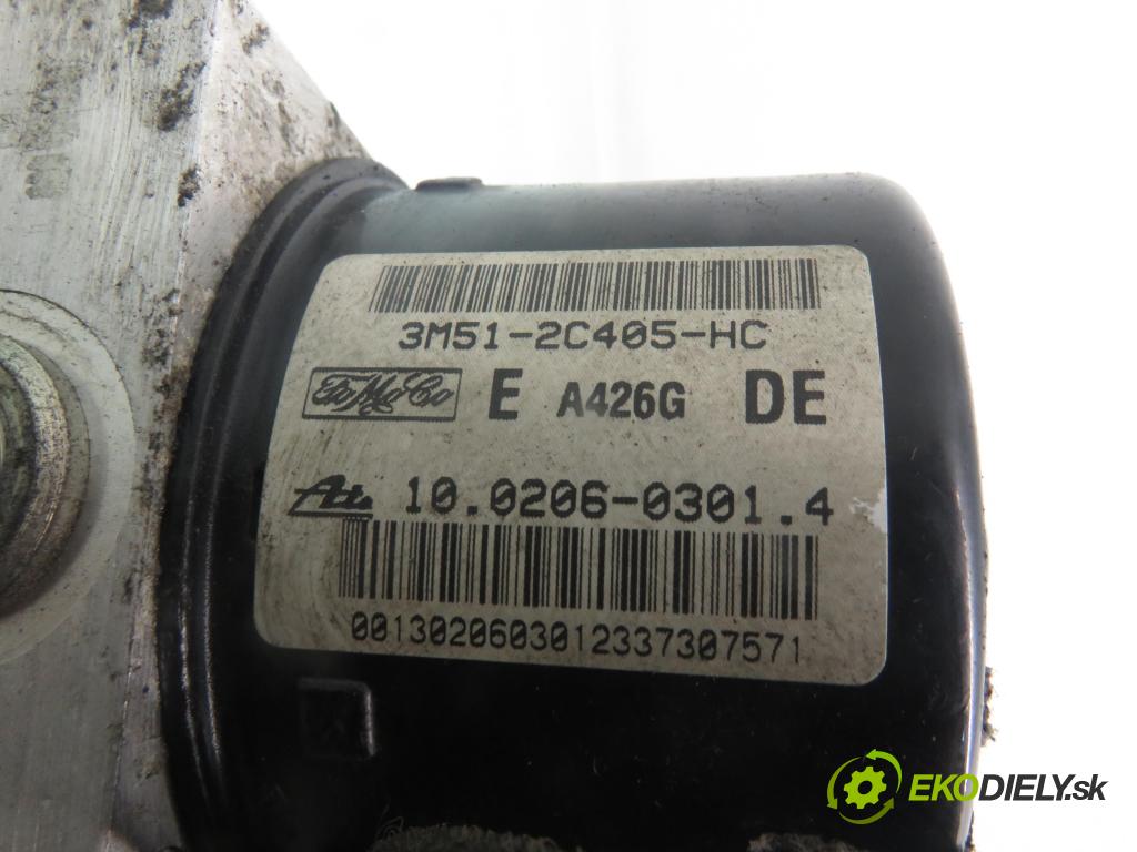 FORD FOCUS II Turnier (DA_, FFS, DS) KOMBI 2007 80,00 1.6 TDCi 109 - G8DA 1560,00 Pumpa ABS 10096001253 ; 3M512C405HC (Pumpa ABS)