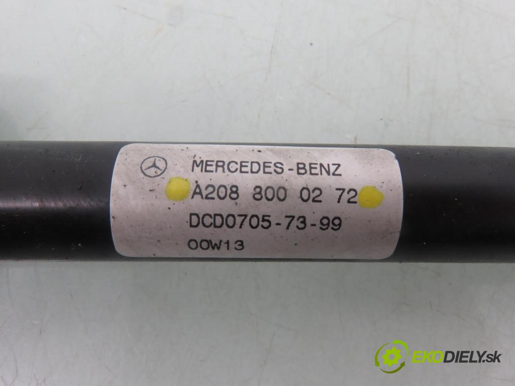 MERCEDES-BENZ CLK (C208) CABRIO 2000 142,00 230 Kompressor 193 - M 111.975 2295,00 hyd. píst STŘECHA: A2088000272