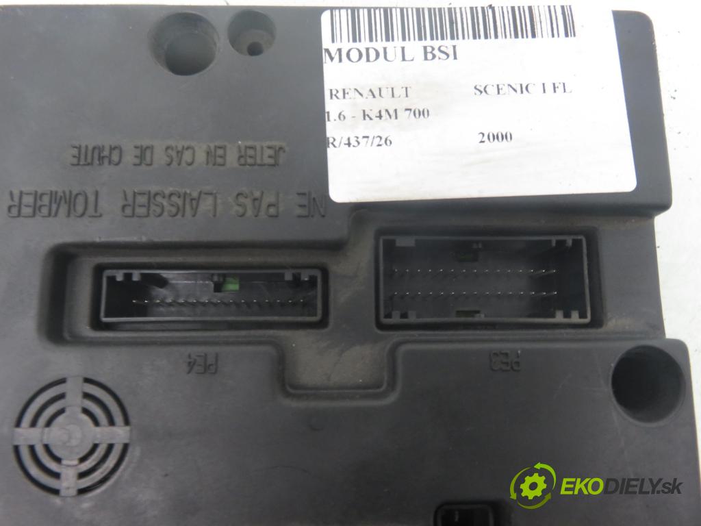 RENAULT SCENIC I (JA0/1_) MINIVAN 2000 79,00 1.6 - K4M 700 1598,00 MODUL BSI 8200029342B ; S108502610D