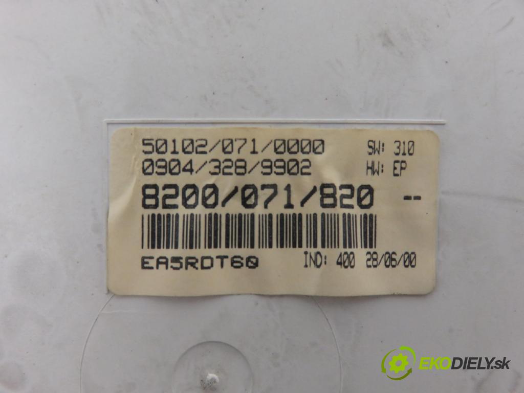 RENAULT SCENIC I (JA0/1_) MINIVAN 2000 79,00 1.6 - K4M 700 1598,00 prístrojovka elektrický 8200071820