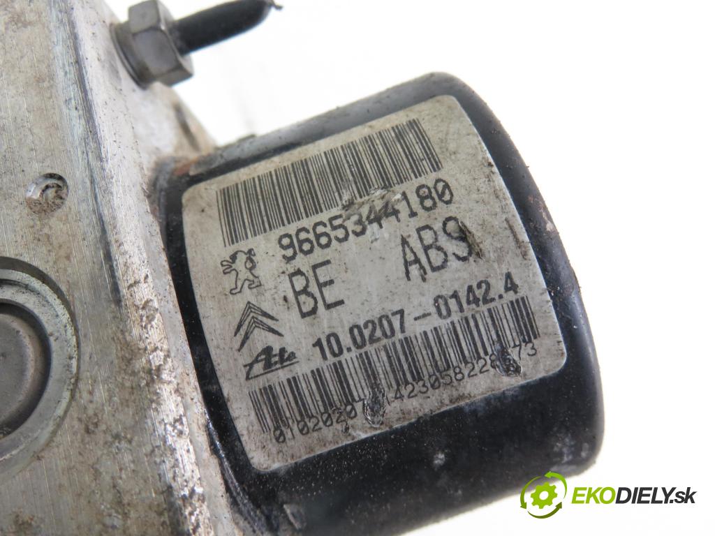 PEUGEOT 207 (WA_, WC_) HB 2008 50,00 1.4 HDi 8V 68 - 8HZ 1398,00 Pumpa ABS 10097011533 ; 9665344180 (Pumpa ABS)