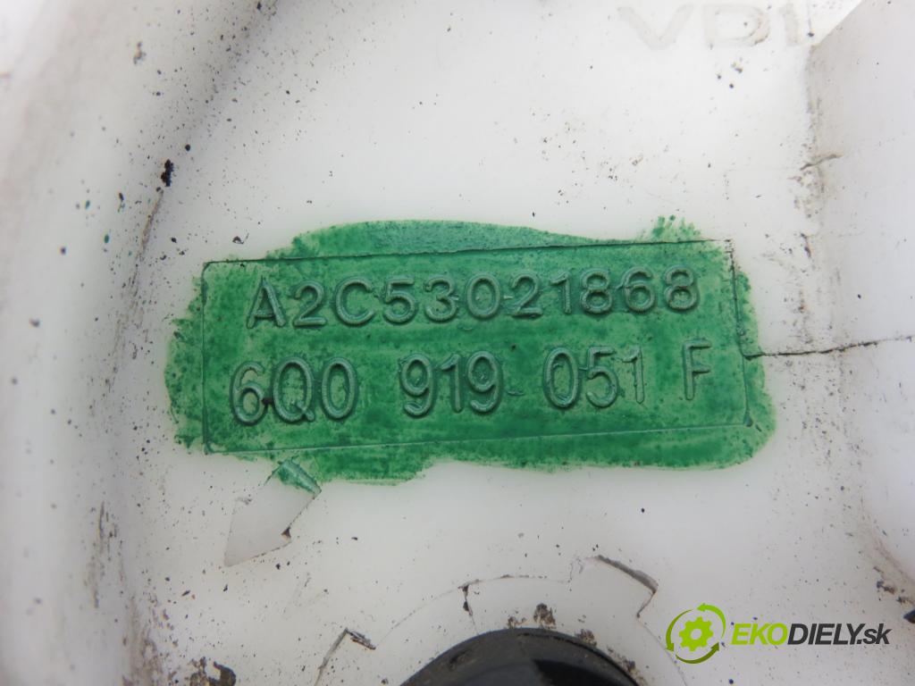 VW POLO (9N_) HB 2007 40,00 1.2 - BMD 1198,00 Pumpa paliva 6Q0919051F ; A2C53021868