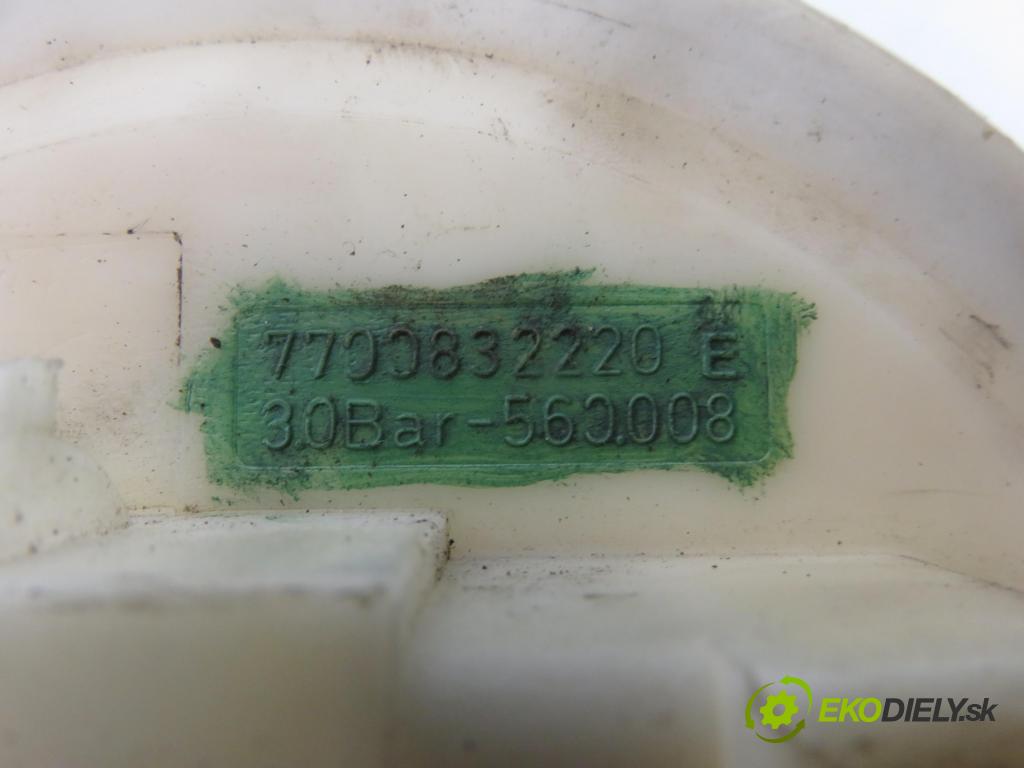 RENAULT MEGANE I (BA0/1_) LIFTBACK 1999 79,00 1.6 16V 107 - K4M 708 1598,00 Pumpa paliva 7700832220