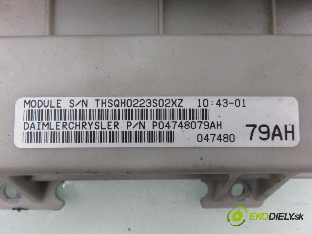 CHRYSLER VOYAGER IV (RG, RS) MINIVAN 2003 108,00 2.4 - EDZ 2429,00 MODUL BSI P04748079AH ; 04748079AH