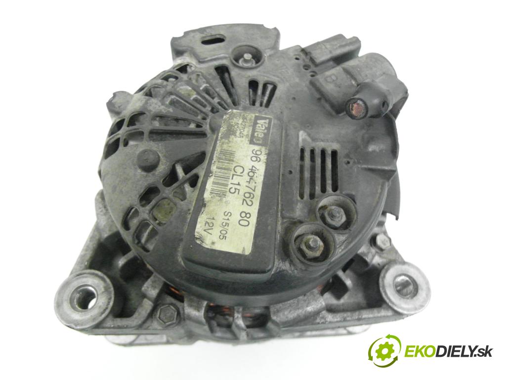 PEUGEOT 307 (3A/C) HB 2004 81,00 1.6 - NFU (TU5JP4) 1587,00 Alternátor 9646476280 ; 2542704A ; TG15C022 (Alternátor)
