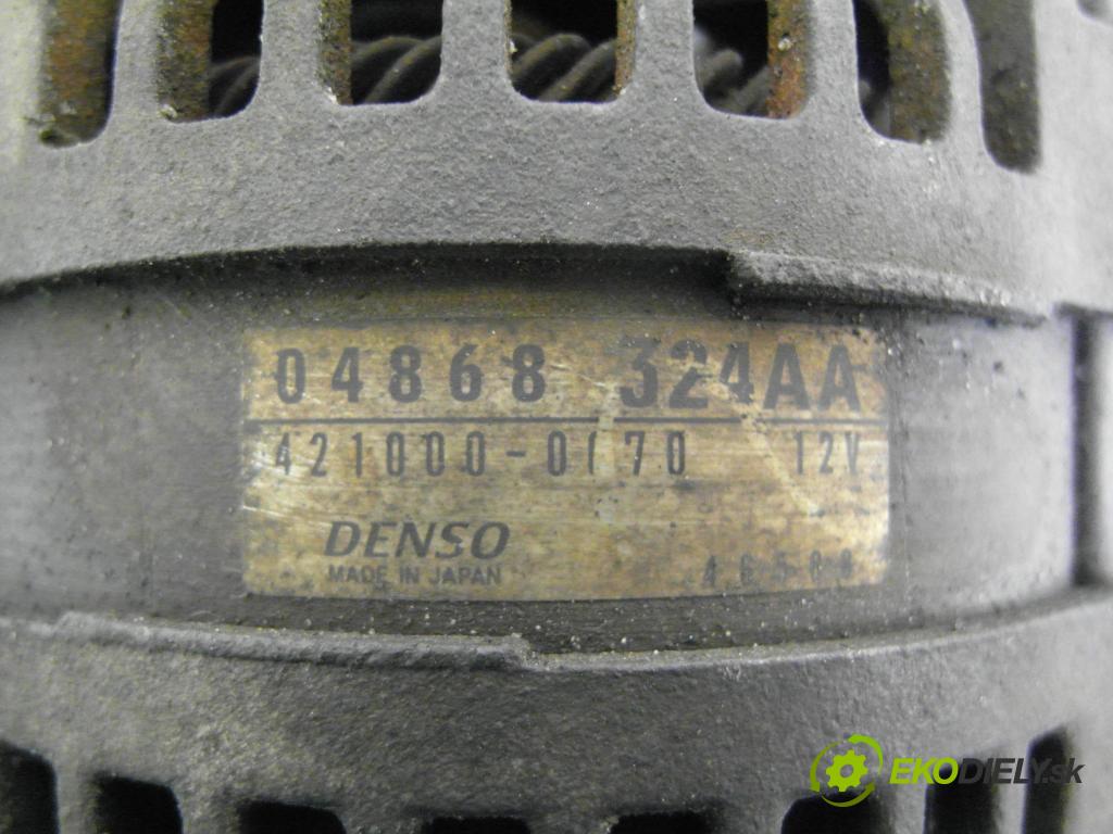 CHRYSLER VOYAGER IV (RG, RS) MINIVAN 2003 108,00 2.4 - EDZ 2429,00 Alternátor 04868324AA ; 4210000170 (Alternátor)