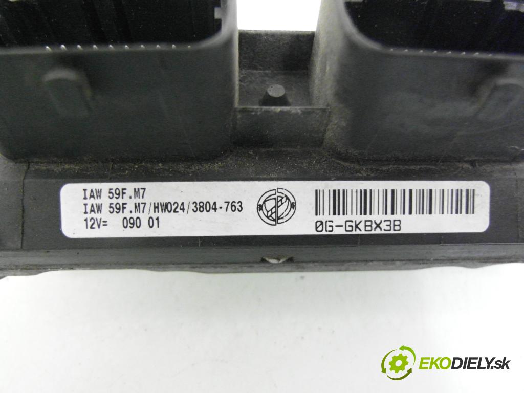 FIAT SEICENTO / 600 (187_) HB 2001 40,00 1.1 54 - 176 B2.000 1108,00 spinačka / imobilizéra IMMO / Riadiaca jednotka 6160050705 ; 46820324 ; 46533994