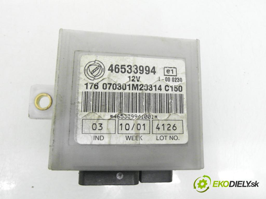 FIAT SEICENTO / 600 (187_) HB 2001 40,00 1.1 54 - 176 B2.000 1108,00 spinačka / imobilizéra IMMO / Riadiaca jednotka 6160050705 ; 46820324 ; 46533994