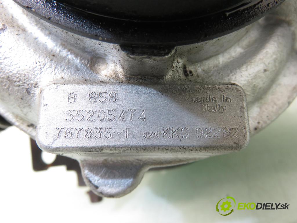 OPEL ASTRA H GTC (L08) COUPE 2006 88,00 1.9 8V CDTI 120 - Z 19 DT 1910,00 Turbodúchadlo 55205474 ; 7678351 (Turbodúchadlo (kompletné))